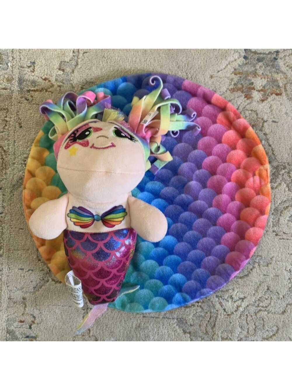 Cutetitos Islanditos - "SIERRAITO" Mermaidito Mermaid Plush Toy Scented 22cm